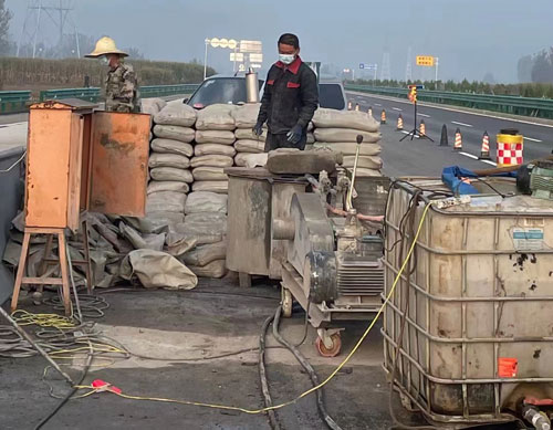 乌兰浩特高速公路高压注浆